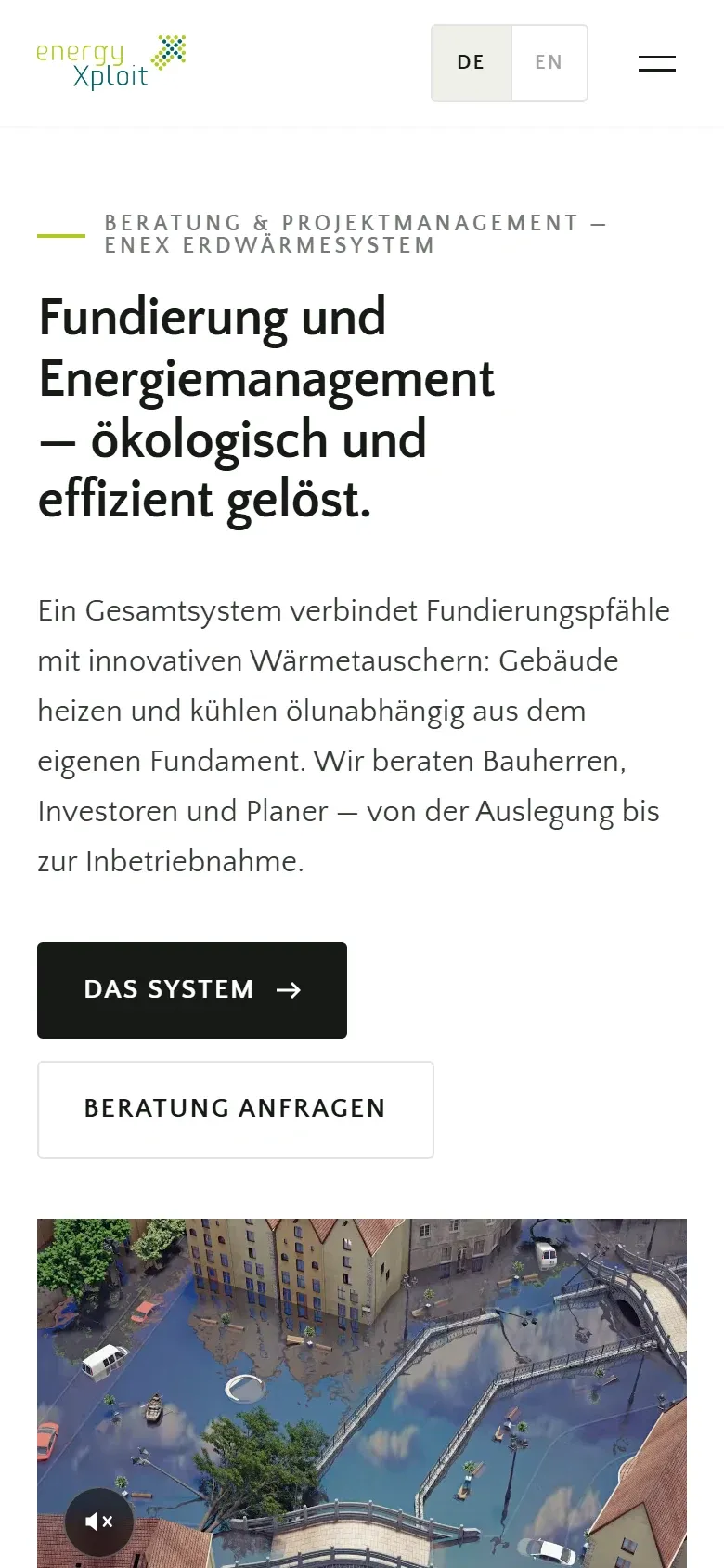 EnergyXploit — mobile Ansicht